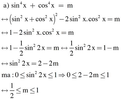 Giải phương trình cos^4x+sin^4x=sin3x